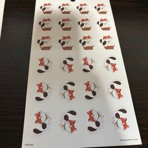 Happy planner Disney cat sticker sheet